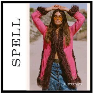Spell Joplin Jacket x Free People in Medium - BRAND NEW WITH TAGS